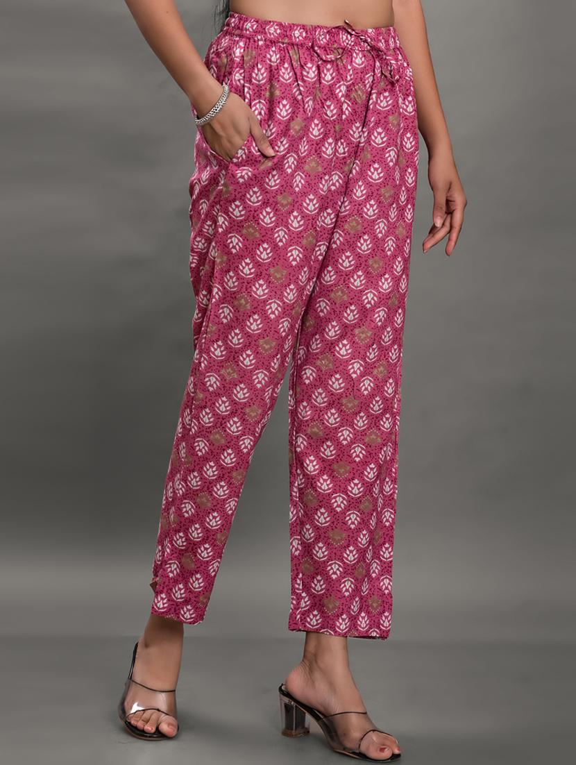 round neck printed top and trouser set - 20071230 - Zoom Image - 3