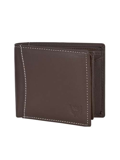 brown leatherette wallet - 20072468 - Very Small Image - 1