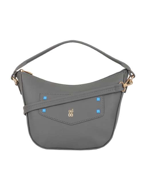 grey pvc handbag - 20076529 - Very Small Image - 1