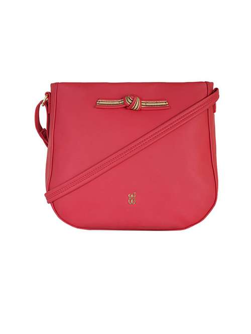 pink pvc sling bag - 20077047 - Very Small Image - 1