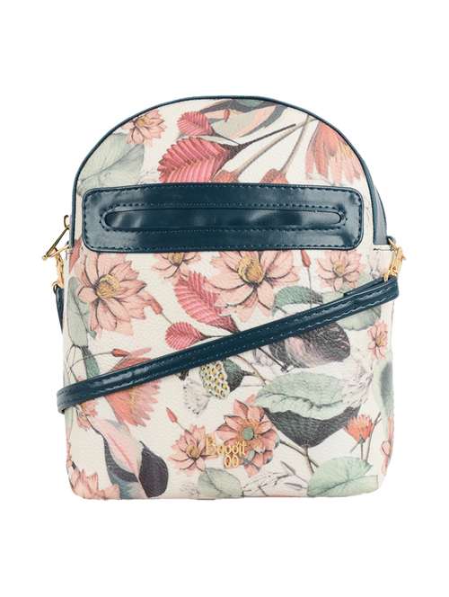 green pvc fashion backpack - 20077152 - Very Small Image - 1