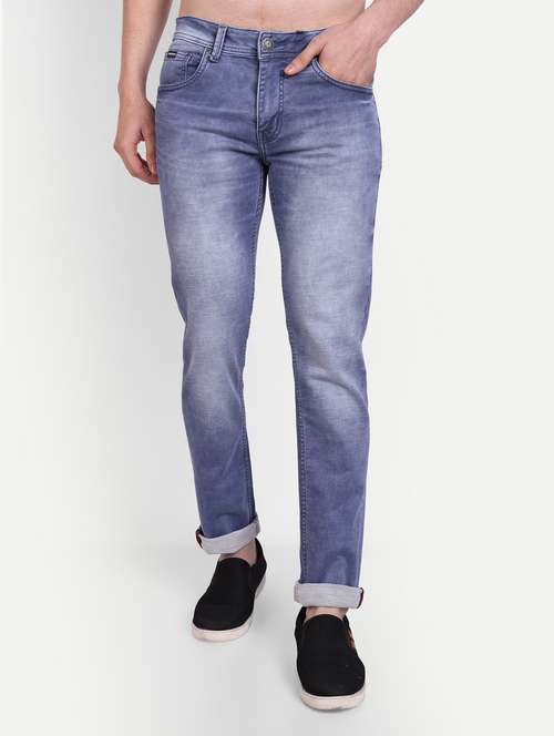 mens slim fit plain jeans - 20131461 - Very Small Image - 1