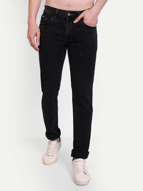 mens skinny fit plain jeans - 20131465 - Very Small Image - 1