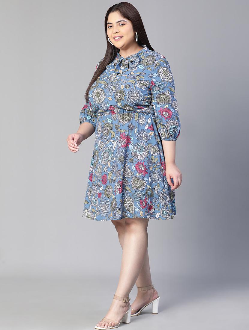 women's floral dress - 20149222 - Standard Image - 4