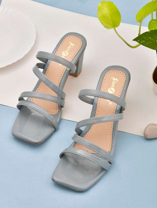 women slip on block heel sandal - 20160256 - Very Small Image - 1