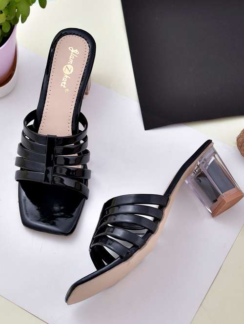 women slip on block heel sandal - 20160258 - Very Small Image - 1