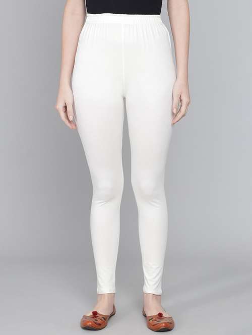 soft colors women's skinny fit ethnic wear ankle length legging - 20184482 - Very Small Image - 1