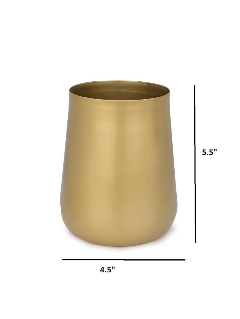 gold blossom planter - 20194049 - Zoom Image - 3