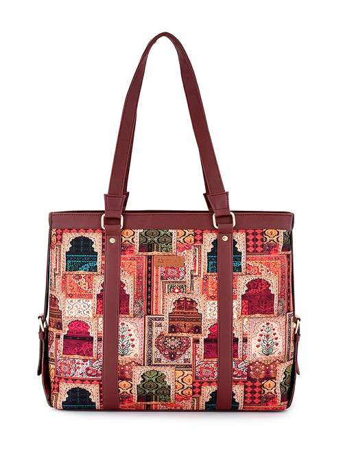 multi colored canvas hobo handbag - 20322546 - Very Small Image - 1