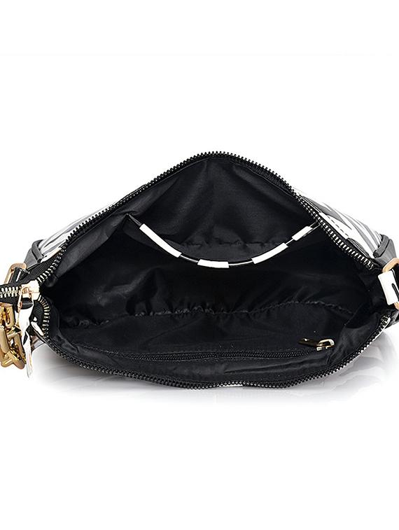 white leatherette (pu) hobo handbag - 20322590 - Standard Image - 2