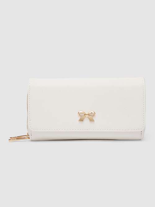 women white leather wallet - 20355091 - Very Small Image - 1
