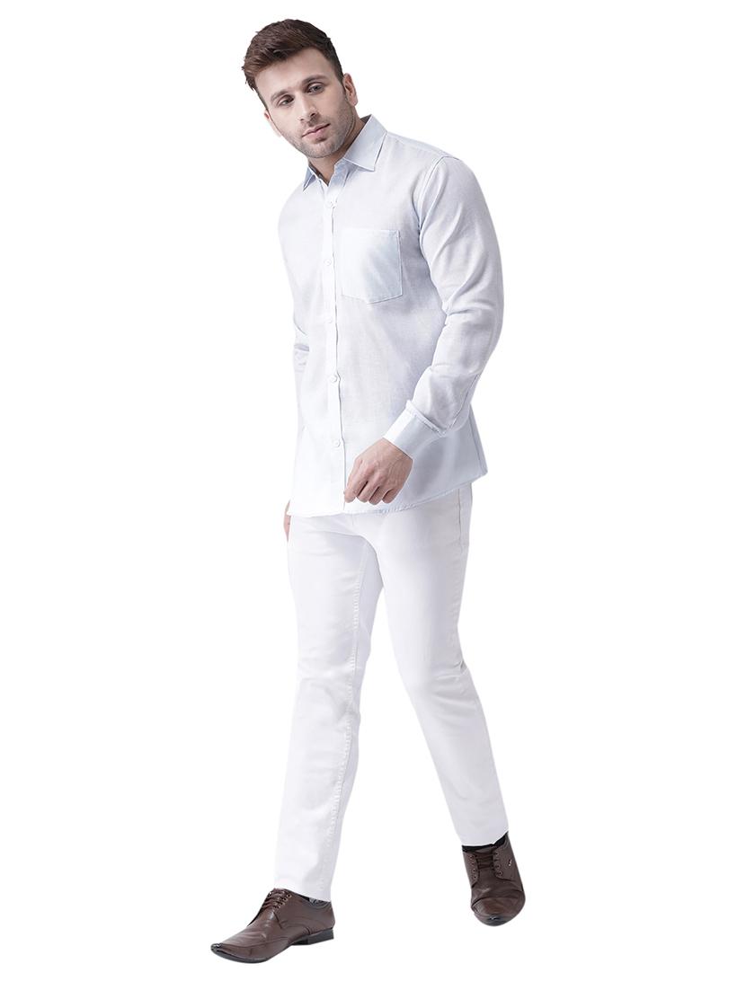 pack of 2 full sleeves solid casual shirts - 20355333 - Zoom Image - 4