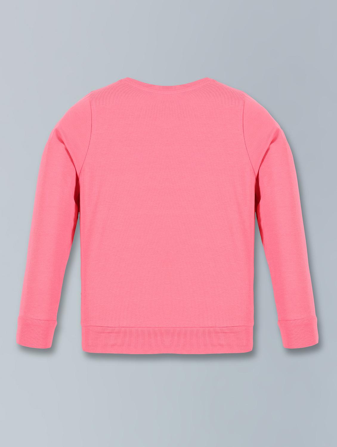 chest print crew neck sweatshirt - 20396549 - Standard Image - 3