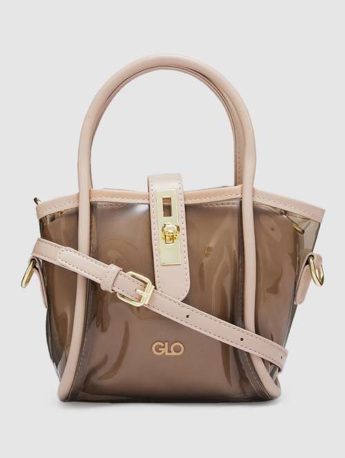 women solid leatherette  handbag - 20405797 - Very Small Image - 1