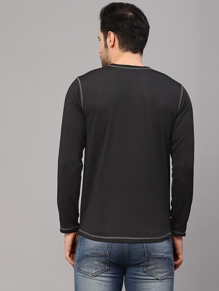 men long sleeved solid sweatshirt - 20410927 - Zoom Image - 3