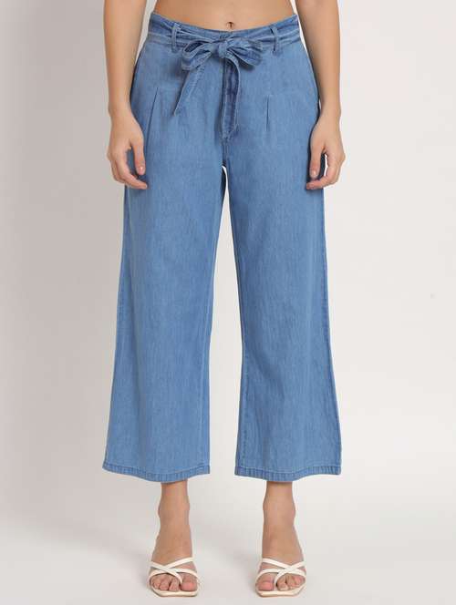 blue denim trousers - 20485992 - Very Small Image - 1
