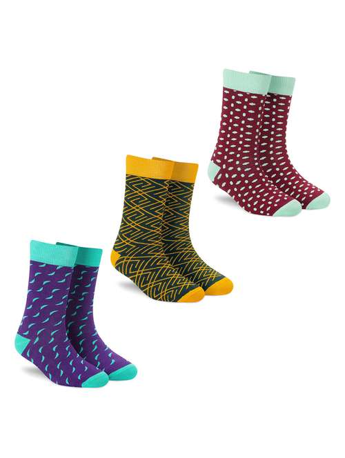 women set of 3 above ankle length socks - 20498246 - Very Small Image - 1