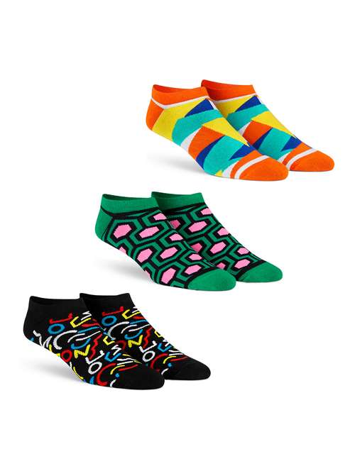 women set of 3 ankle length socks - 20498320 - Very Small Image - 1