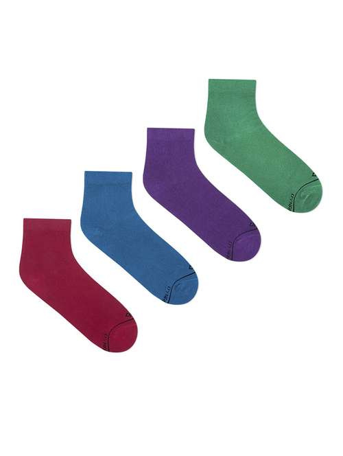 women set of 4 ankle length socks - 20498485 - Very Small Image - 1