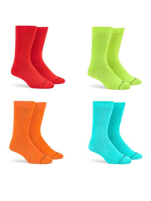 solid above ankle length socks combo - 20498636 - Very Small Image - 1