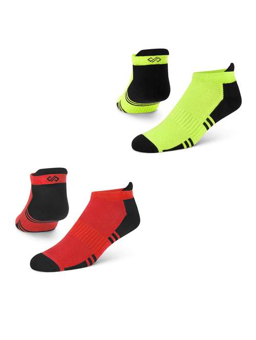 color block ankle length socks combo - 20498669 - Very Small Image - 1