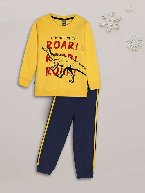 boys printed full length set  - 20534571 - Very Small Image - 1