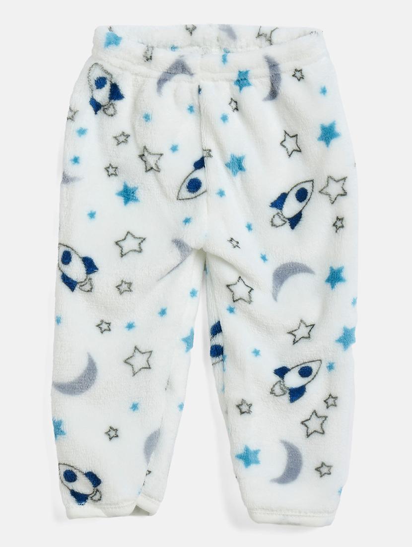 kids white printed jhabla & pant - 20541738 - Zoom Image - 4