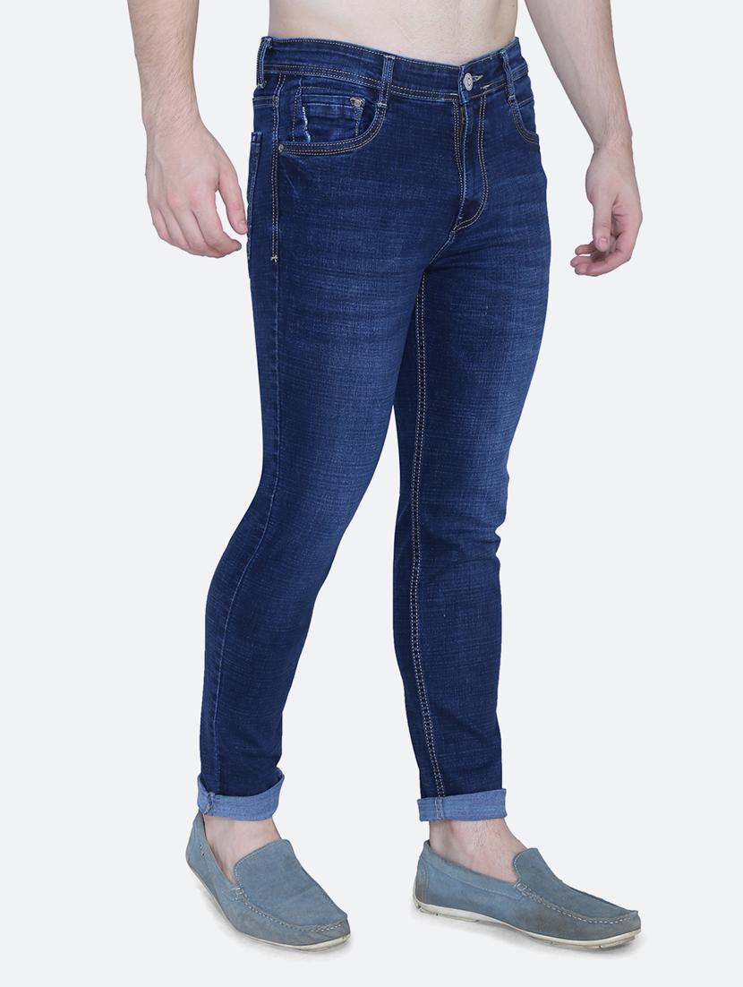 mens skinny fit plain jeans - 20566094 - Zoom Image - 2