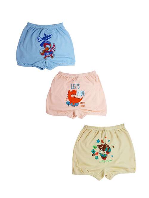 kids printed bloomers combo - 20610044 - Very Small Image - 1