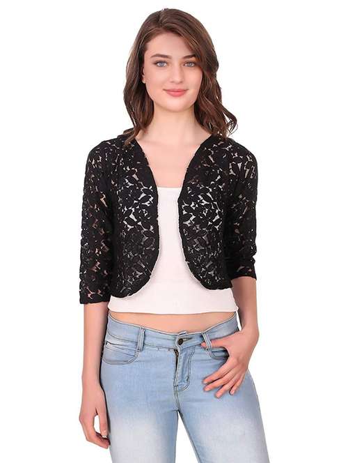wome lace detailed regular top - 20638566 - Very Small Image - 1