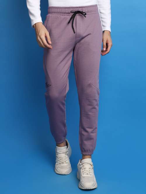men solid mid rise jogger - 20686584 - Very Small Image - 1