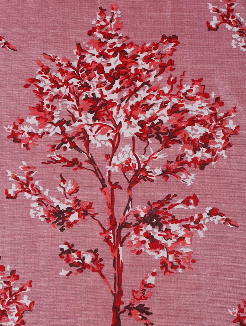 fashion string 3 pieces floral blossoms eyelet polyester door curtains - 7 feet - 20766903 - Zoom Image - 3