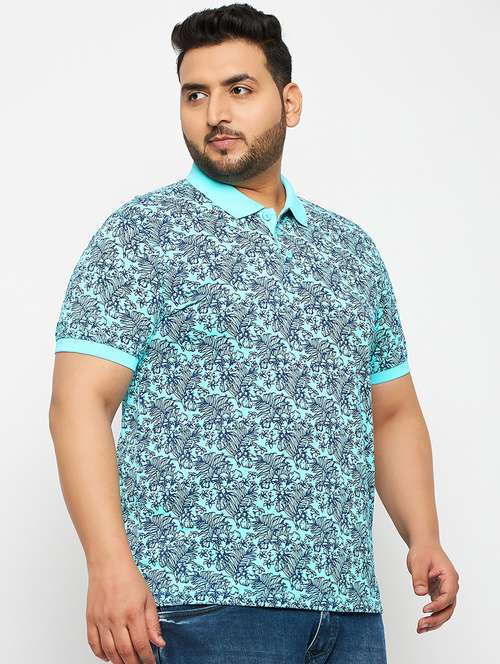 ai aqua polyester all over print tshirt - 20814529 - Very Small Image - 1