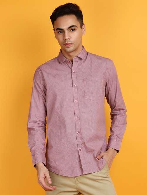 red checkered casual shirt - 20831554 - Very Small Image - 1