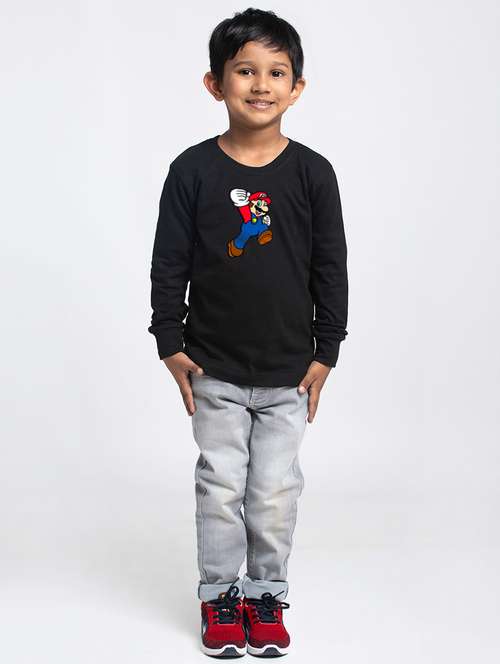 black cotton tshirt - 20853853 - Very Small Image - 1