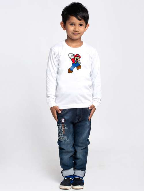 white cotton tshirt - 20853854 - Very Small Image - 1