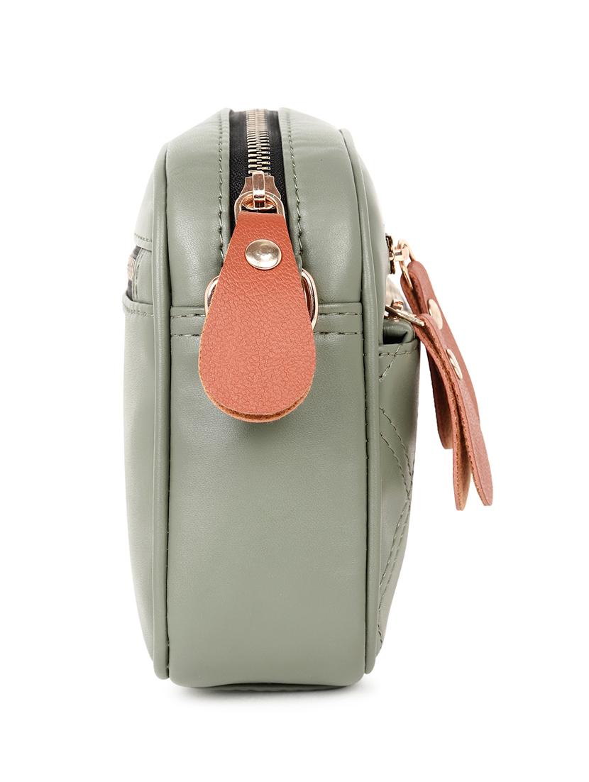 green solid sling bag - 20876381 - Zoom Image - 3