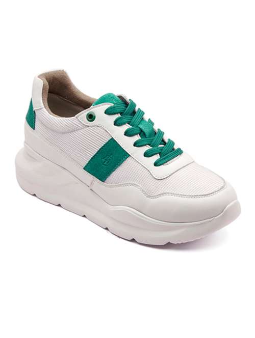 white lace-up sneakers - 20881644 - Very Small Image - 1