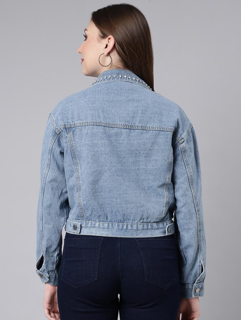 blue denim jacket - 20917196 - Zoom Image - 2