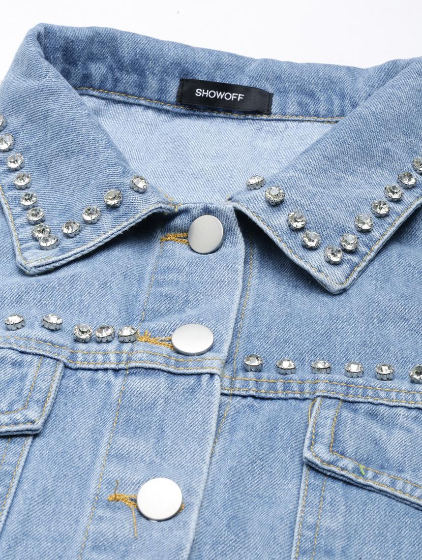 blue denim jacket - 20917196 - Zoom Image - 7