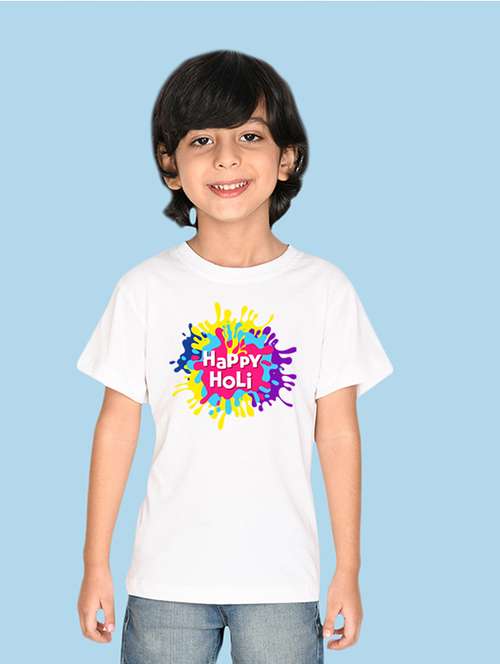 white cotton blend tshirt - 20996657 - Very Small Image - 1