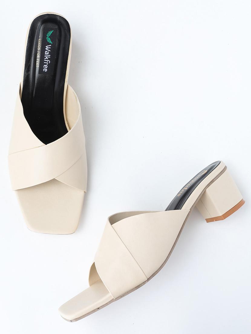 off white slip on sandal - 21000793 - Zoom Image - 2