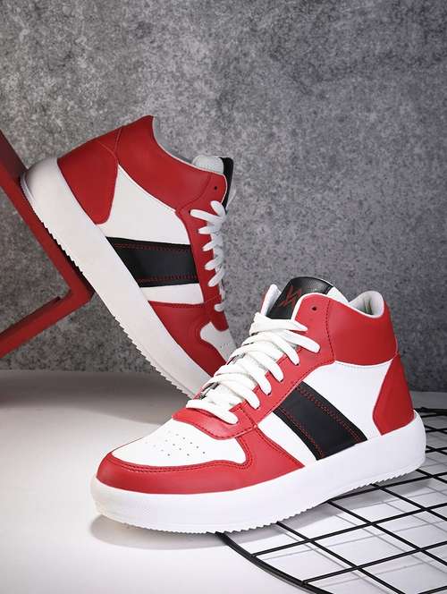 men color block lace up sneaker - 21104032 - Very Small Image - 1