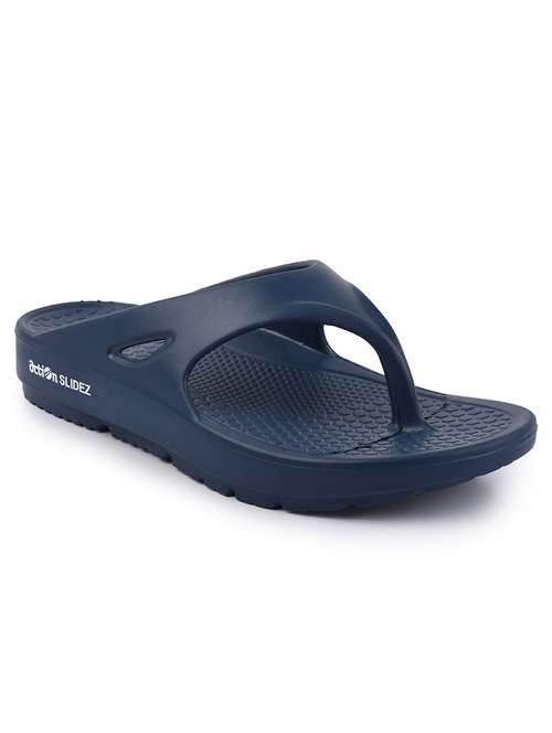 navy blue flip flop slippers - 21136697 - Very Small Image - 1