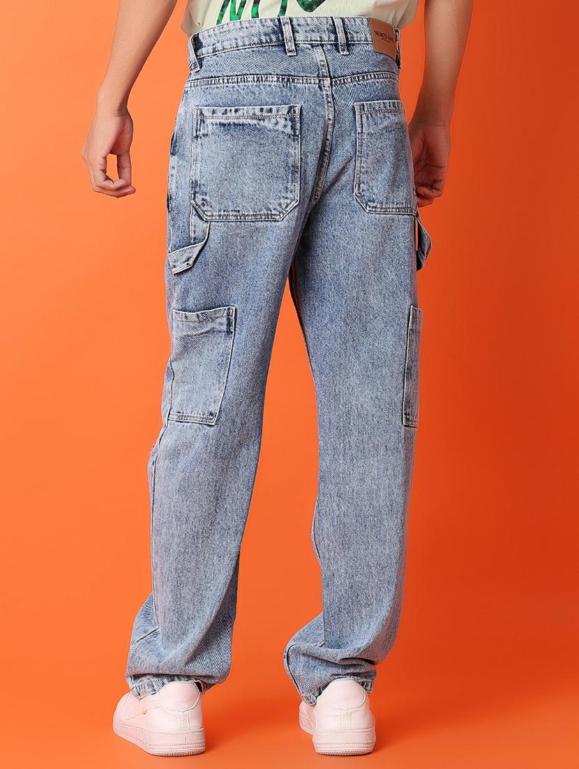 men blue baggy jean - 21151834 - Standard Image - 3