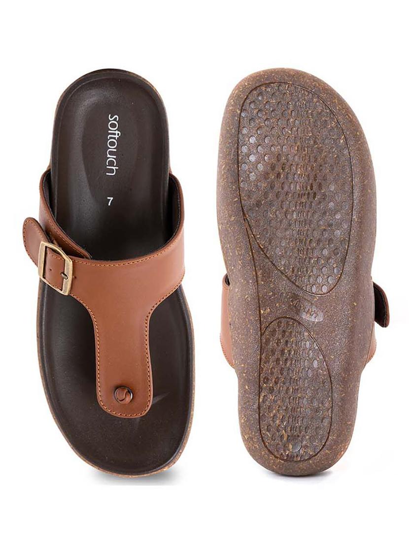 brown slip on sandal - 21167481 - Zoom Image - 5