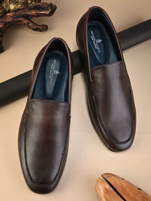 brown pvc slip on moccasins - 21173345 - Very Small Image - 1