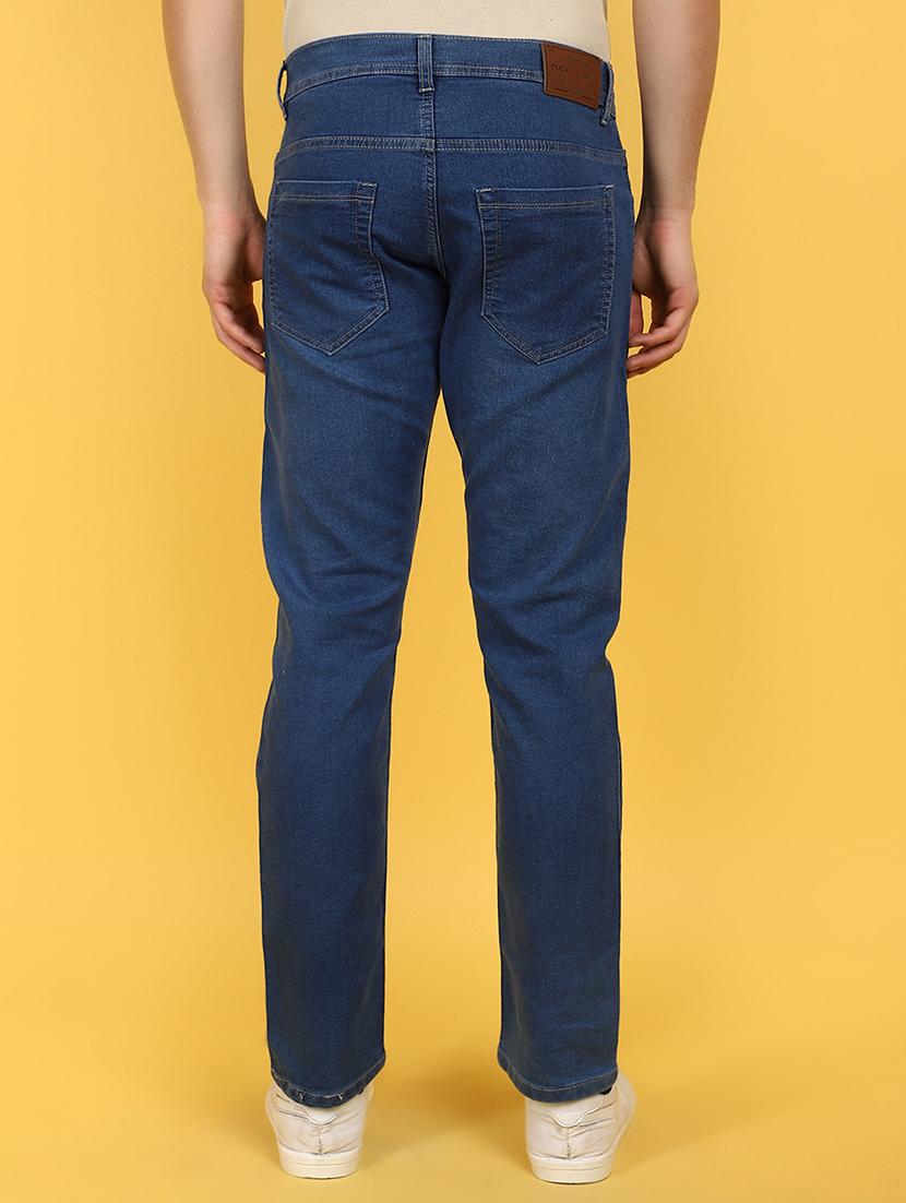 men mid rise plain denim jeans - 21177166 - Zoom Image - 3
