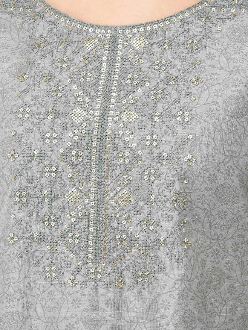 women three quarter sleeve straight kurta - 21219837 - Standard Image - 5