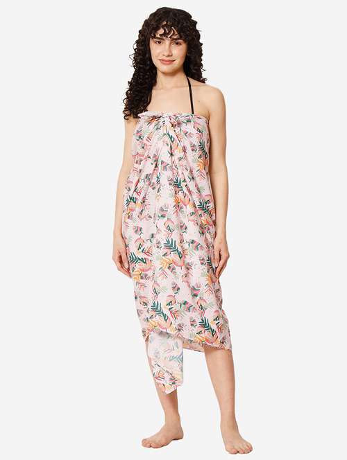 pink polyester coverup - 21237253 - Very Small Image - 1